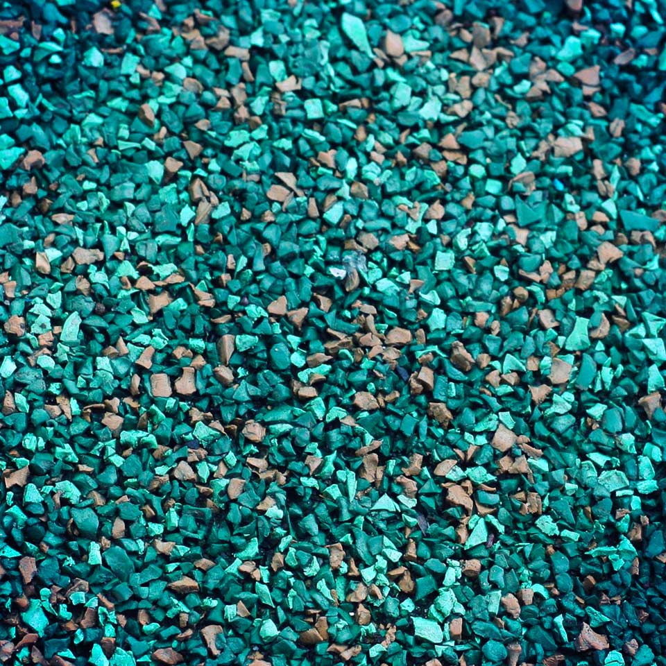 Rubber mulch