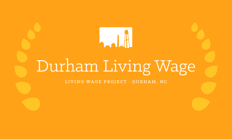 Durham Living Wage Certified