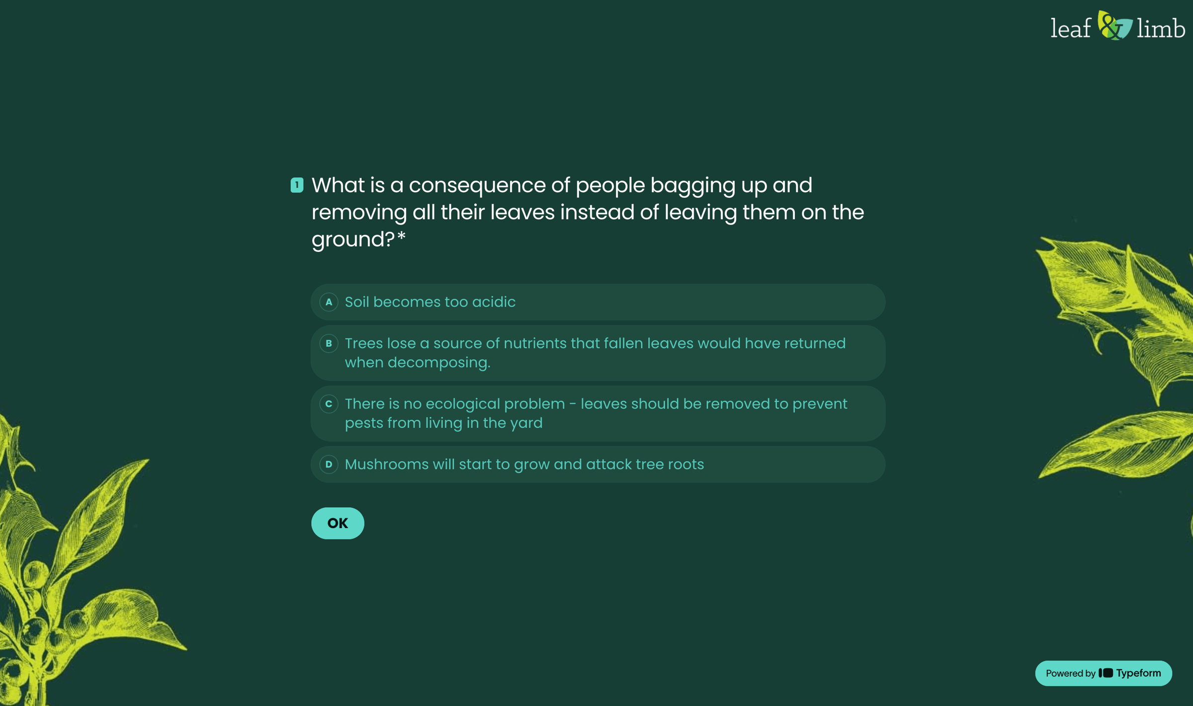 2025 Treecologist Tribune Year in Review Quiz